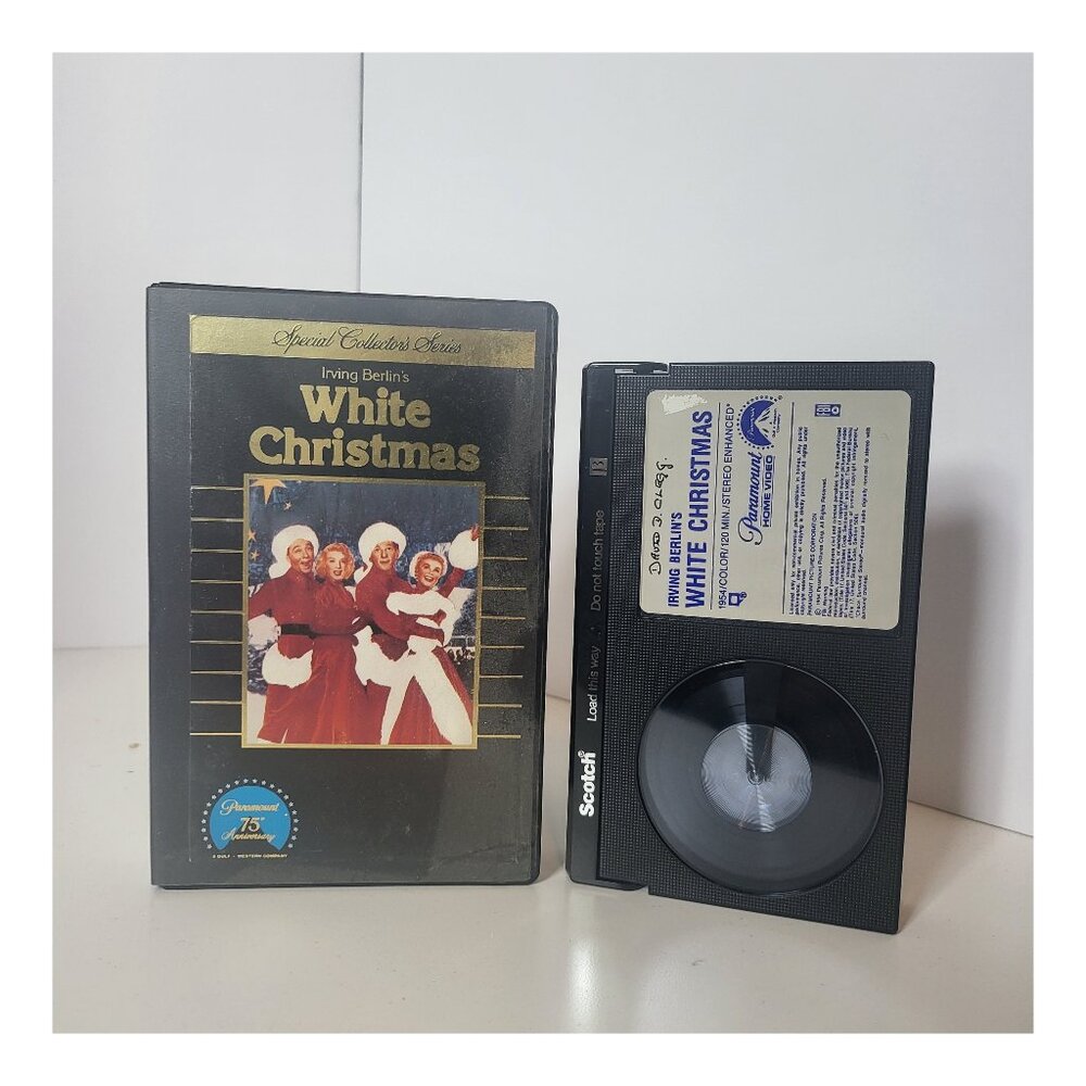 White Christmas BETA Tape Betamax (Not VHS)